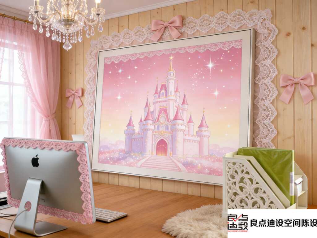 办公室软装设计|把少女心搬进工位✨打工都变开心了